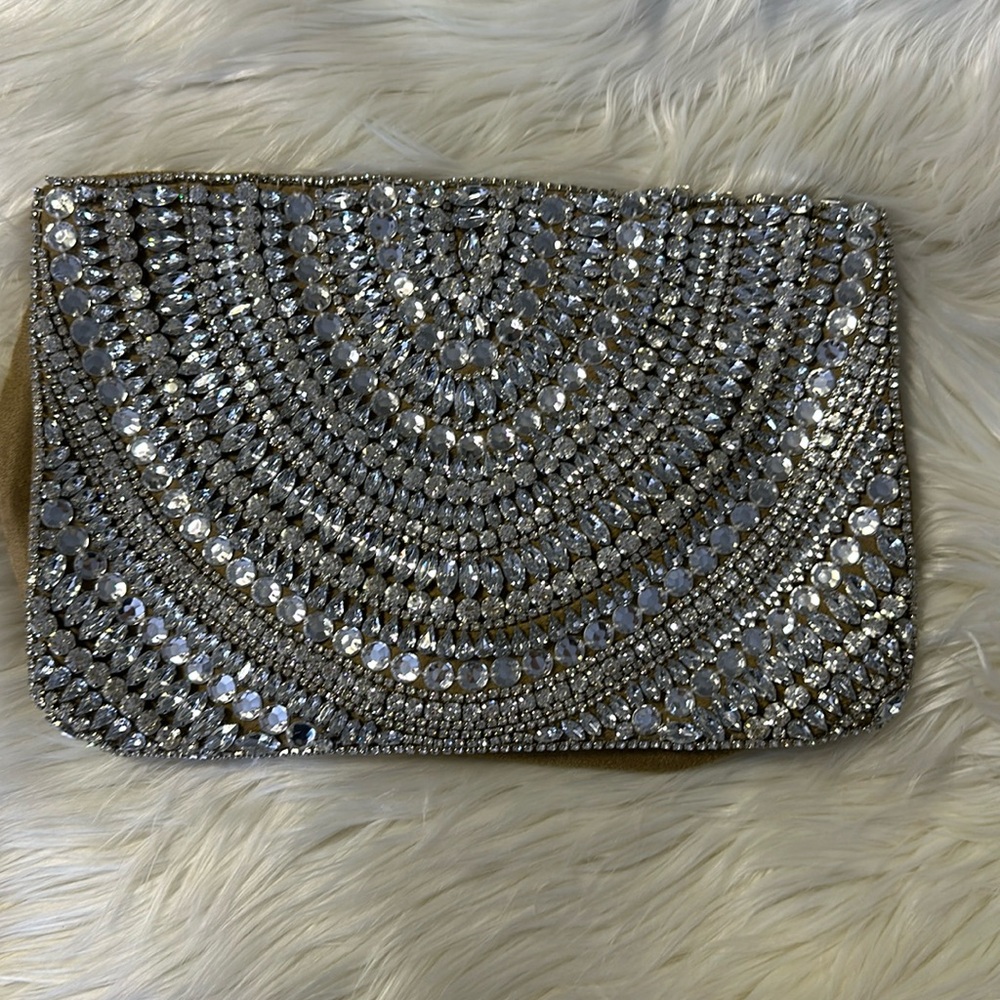 Bebe  Crystal Clutch